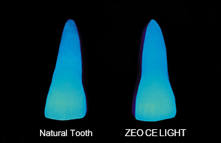 The Same Fluorescence as Natural Teeth