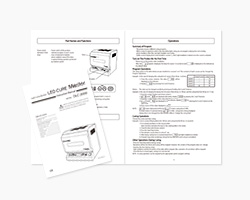 LED CureMaster Instructions Manual